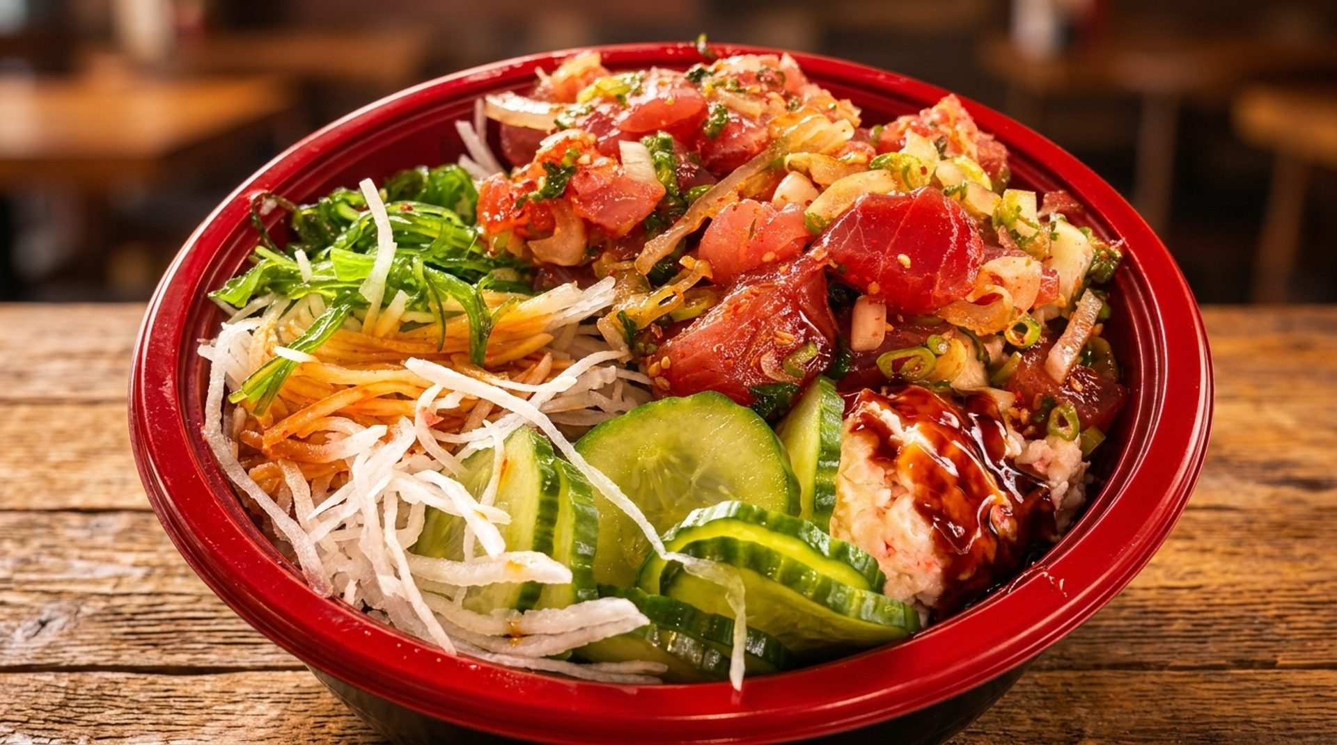 Sushi bowls, poke, and Poke Nachos