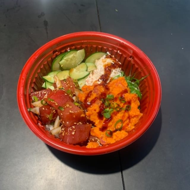 1 Shoyu Ahi Poke.