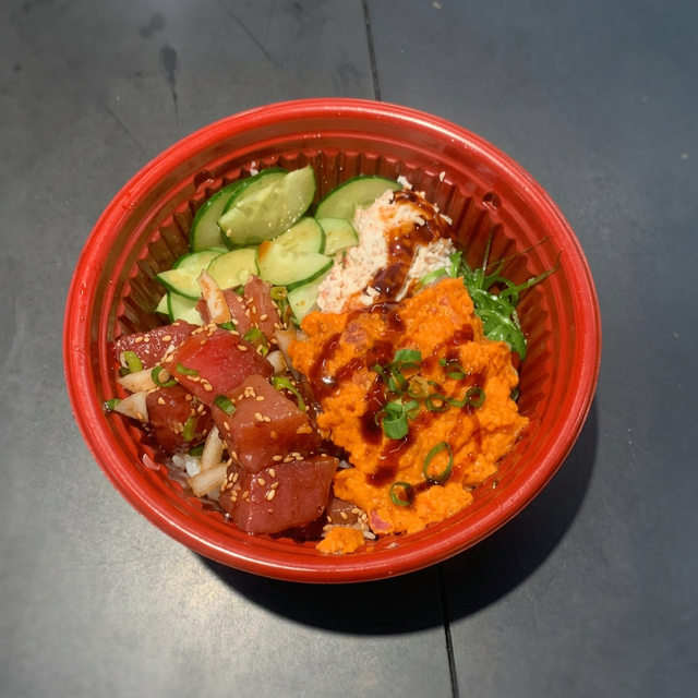 1 Shoyu Ahi Poke.